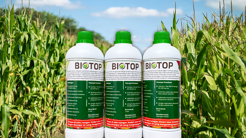 BIOTOP, pupuk hayati terbaik untuk semua tanaman.