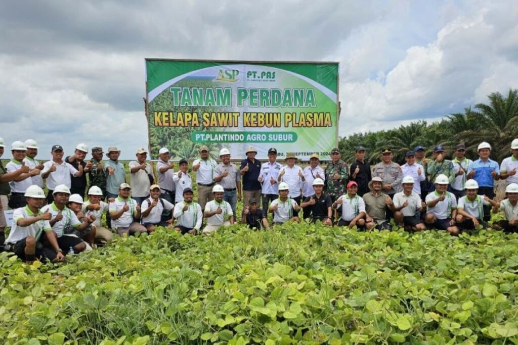 PAS tanam perdana sawit di kebun plasma