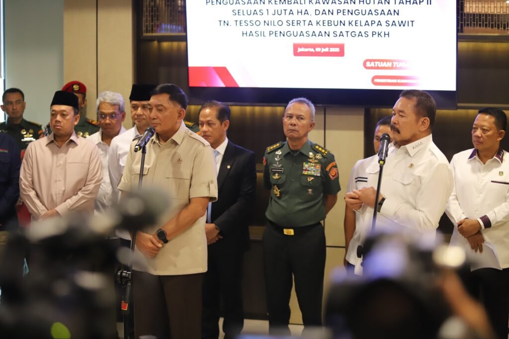Satgas PKH Serahkan Kebun Sawit ke Agrinas