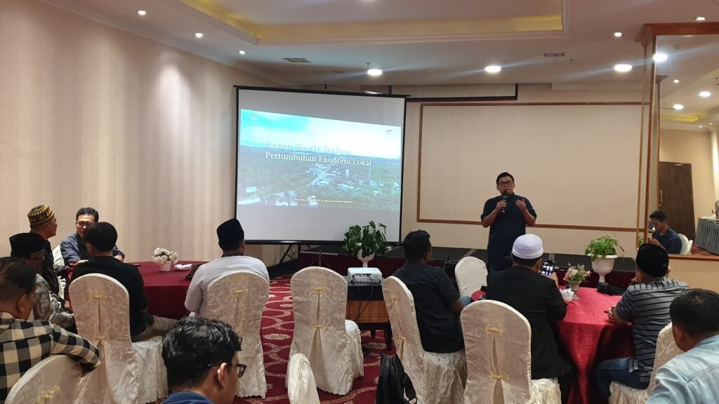 Asisten Sustainability dan CSR PT Perkebunan Lembah Bhakti, Catur Wibowo